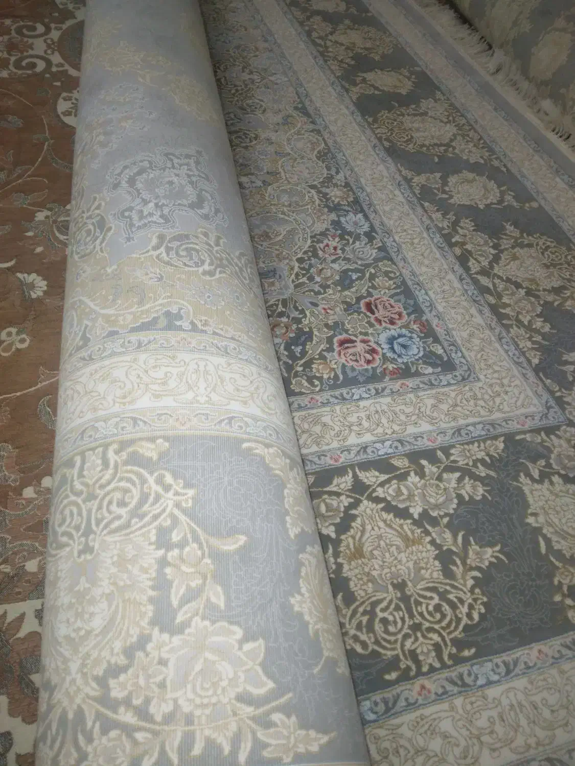 یک جفت فرش ۱۲متری طلا کوب|فرش|سبزوار, سجاد|دیوار