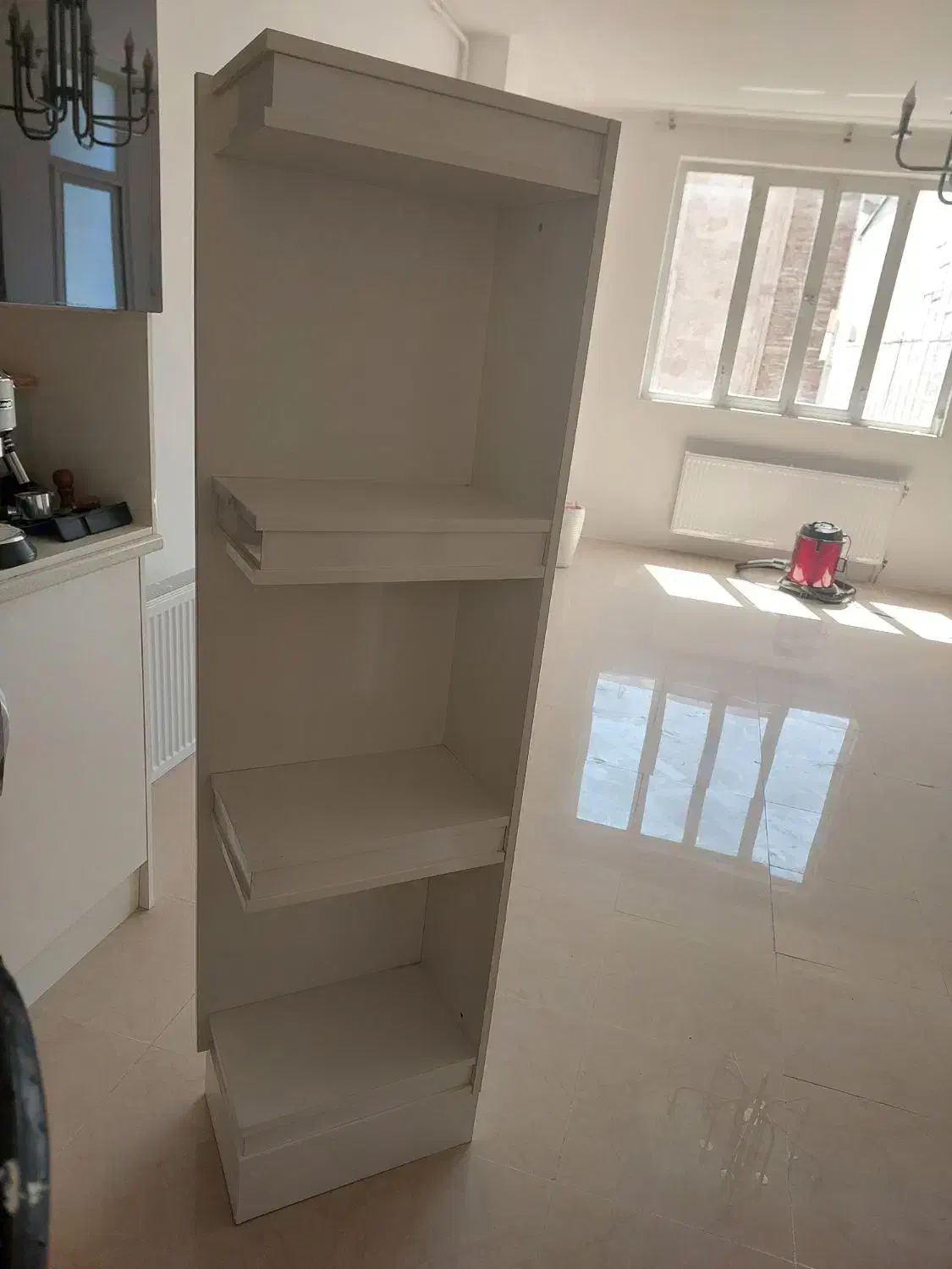 ویترین کنار کابینت کاملا سالم|بوفه، ویترین، کنسول|آستارا, |دیوار