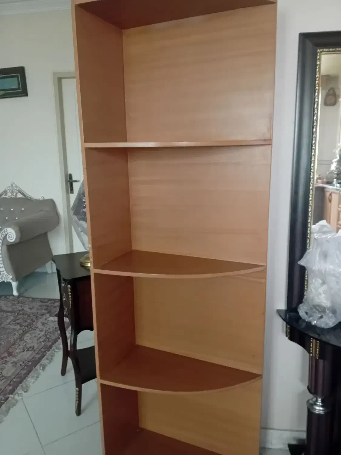 کتابخانه|کتابخانه، شلف، قفسه‌های دیواری|تهران, وحیدیه|دیوار