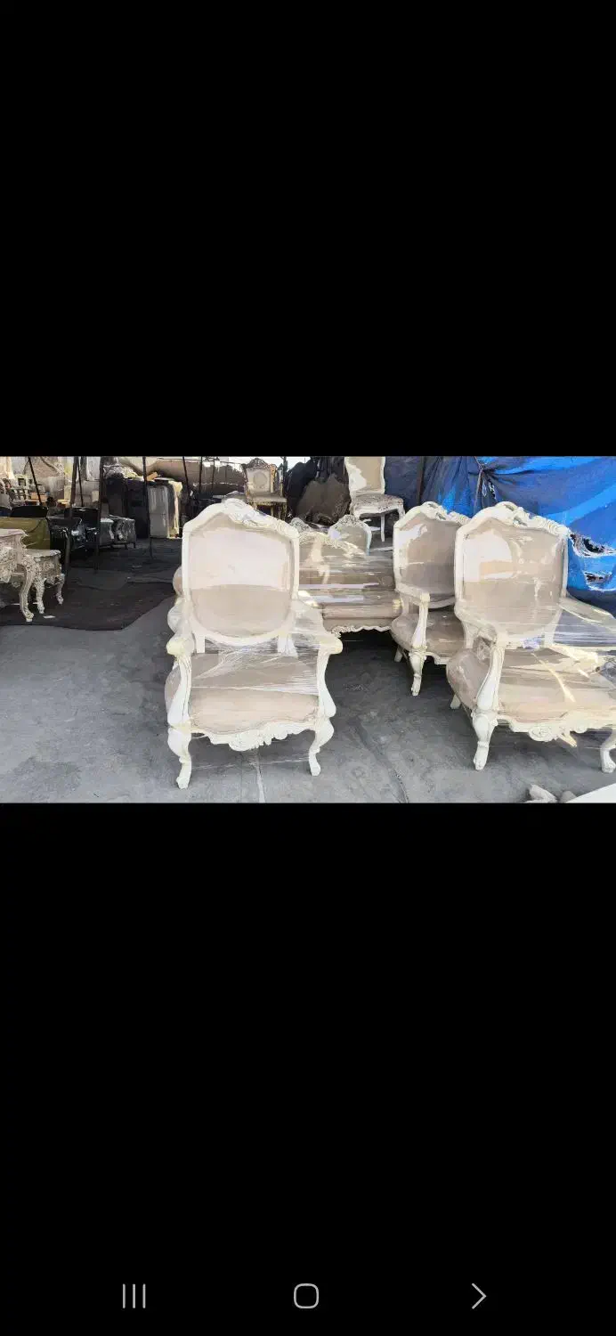 فروش ۳ دست مبل سلطنتی دستی ۱۶ت|مبلمان خانگی و میز عسلی|یاسوج, |دیوار