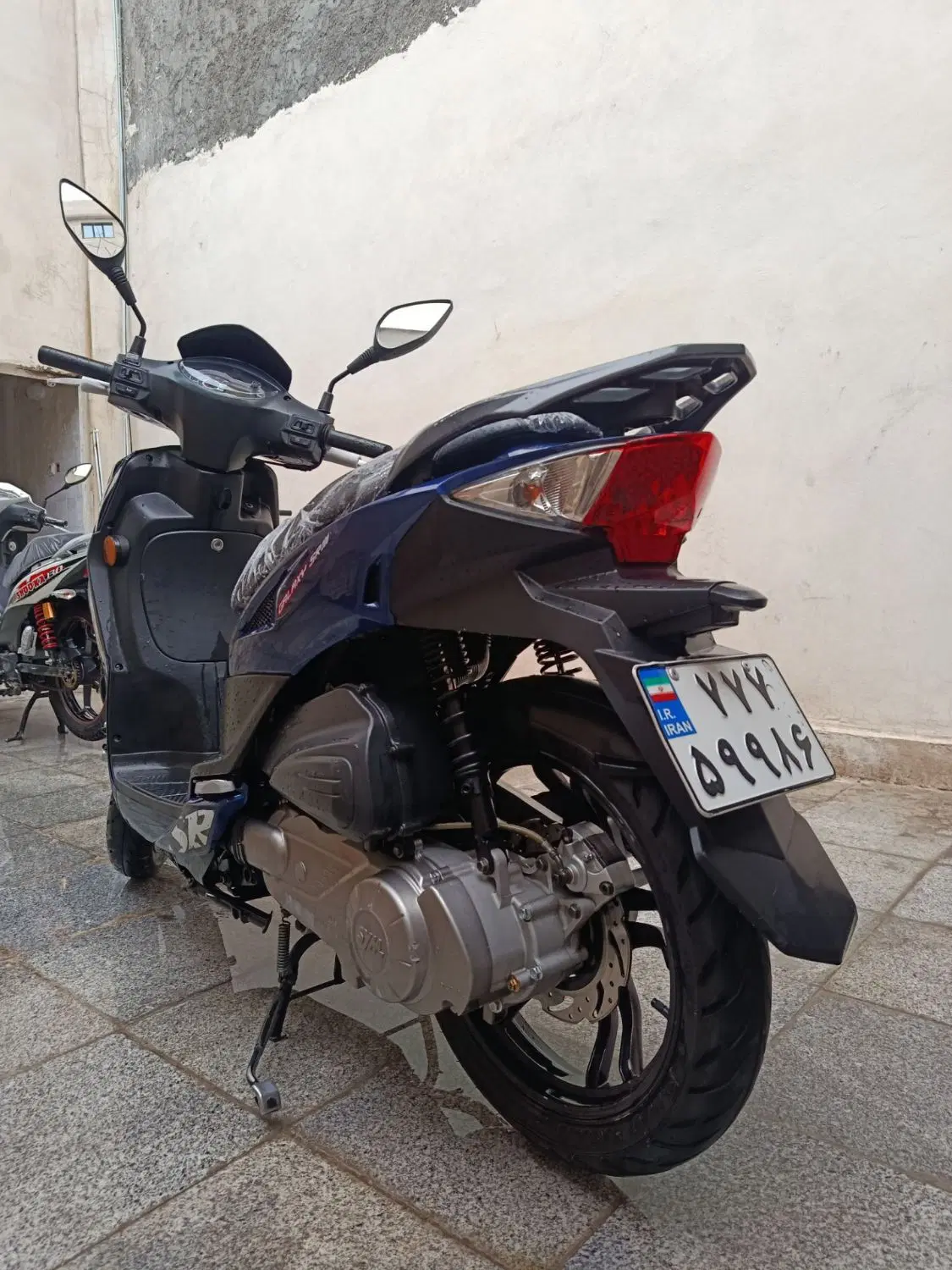 موتور شوکا sym گلکسی اتومات SR200|موتورسیکلت|مشهد, کوی پلیس|دیوار