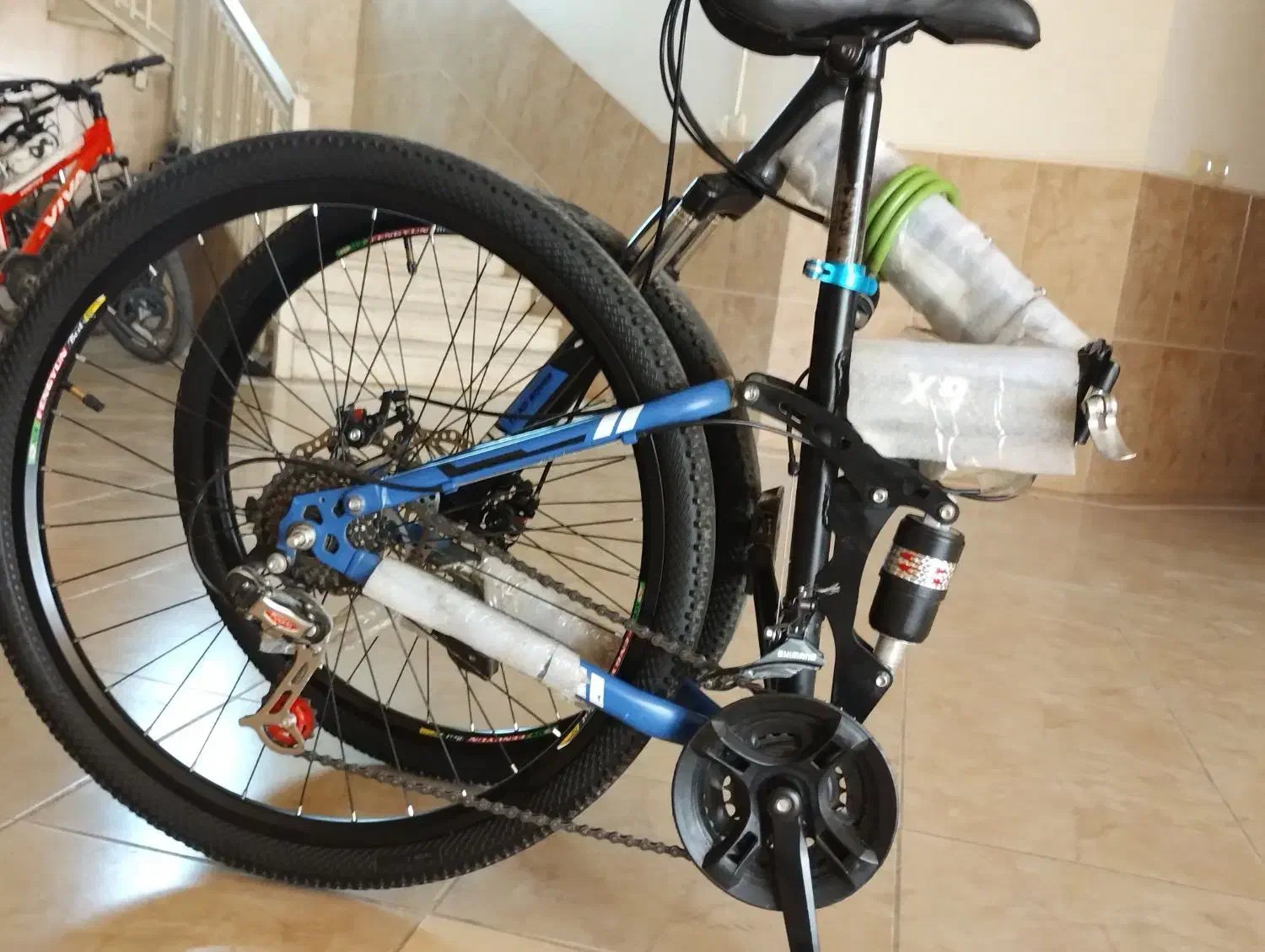 دوچرخه تاشو لندروورX9|دوچرخه، اسکیت، اسکوتر|خمینی‌شهر, |دیوار