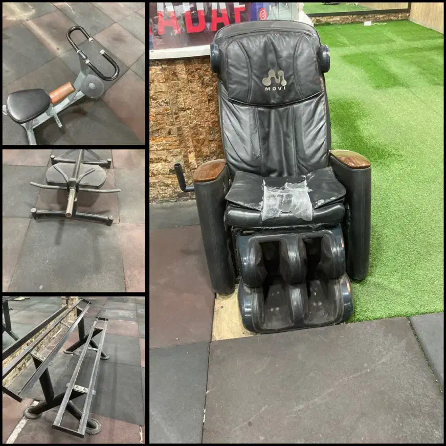 صندلی ماساژور،مس گری،تی بار،رک دمبل|تجهیزات ورزشی|کازرون, |دیوار