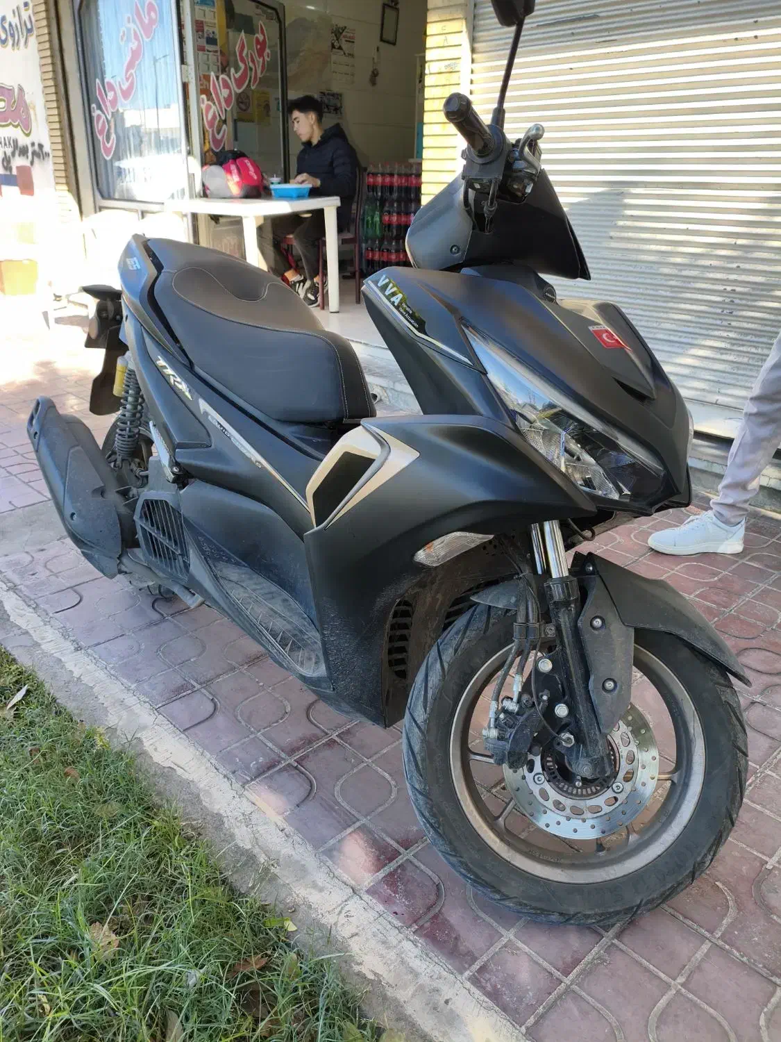 موتور تکنو آیروکس ۱۵۵سی سی ۱۴۰۳ درحد صفر کم کارکرد|موتورسیکلت|گنبد کاووس, |دیوار