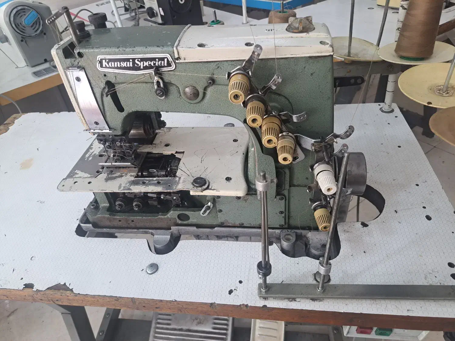 چرخ خیاطی صنعتی کمرکش ژاپن دینام بزرگ|چرخ خیاطی و ریسندگی|تهران, سجاد|دیوار