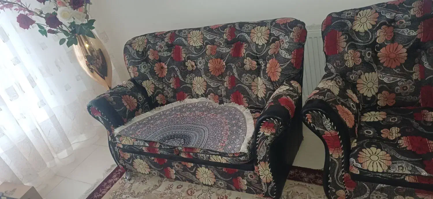 مبل هفت نفره بدون میز|مبلمان خانگی و میز عسلی|کرمانشاه, |دیوار