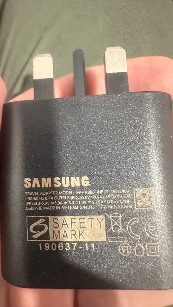 کله شارژ آداپتور ۴۵ وات سامسونگ اصلی|لوازم جانبی موبایل و تبلت|کرمانشاه, |دیوار