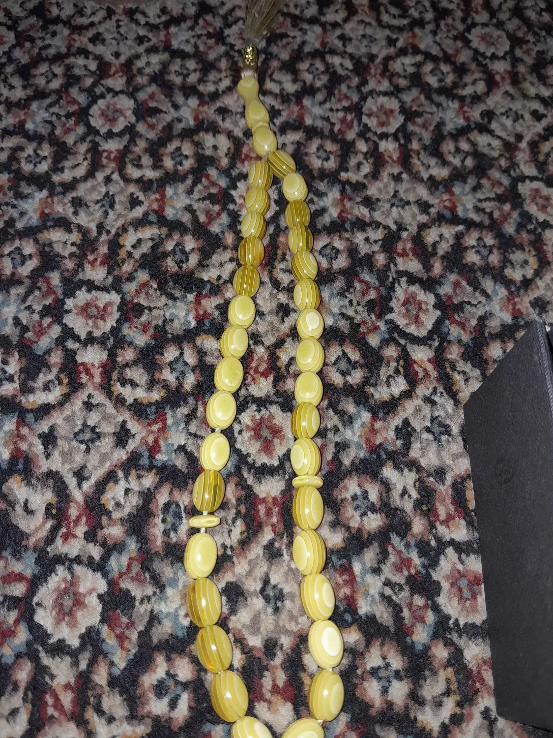 تسبیح سندلوس کره عسل|کلکسیون اشیاء عتیقه|کرج, حیدرآباد|دیوار