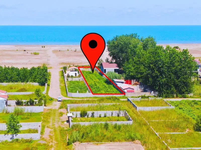 1300متر زمین براول دریا/2نبش/قابل تفکیک وقابل ساخت|فروش زمین و ملک کلنگی|لاهیجان, شیشه گران|دیوار