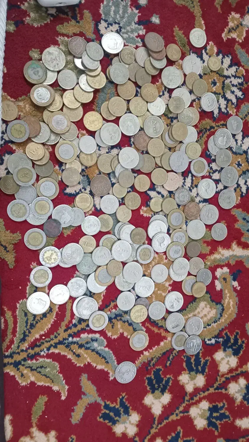 سکه های قدیمی|کلکسیون سکه، تمبر، اسکناس|لامرد, |دیوار