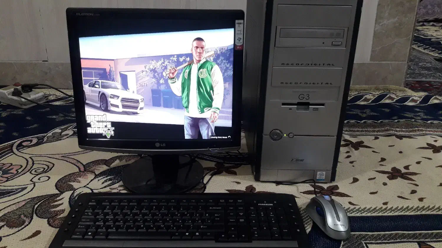 رایانه رومیزی با مانیتور ال سی دی|رایانه رومیزی|گرگان, |دیوار