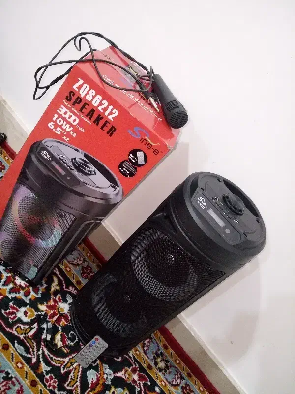 اسپیکر بلوتوثی مدل ZQS6212|سیستم صوتی خانگی|کلاله, |دیوار