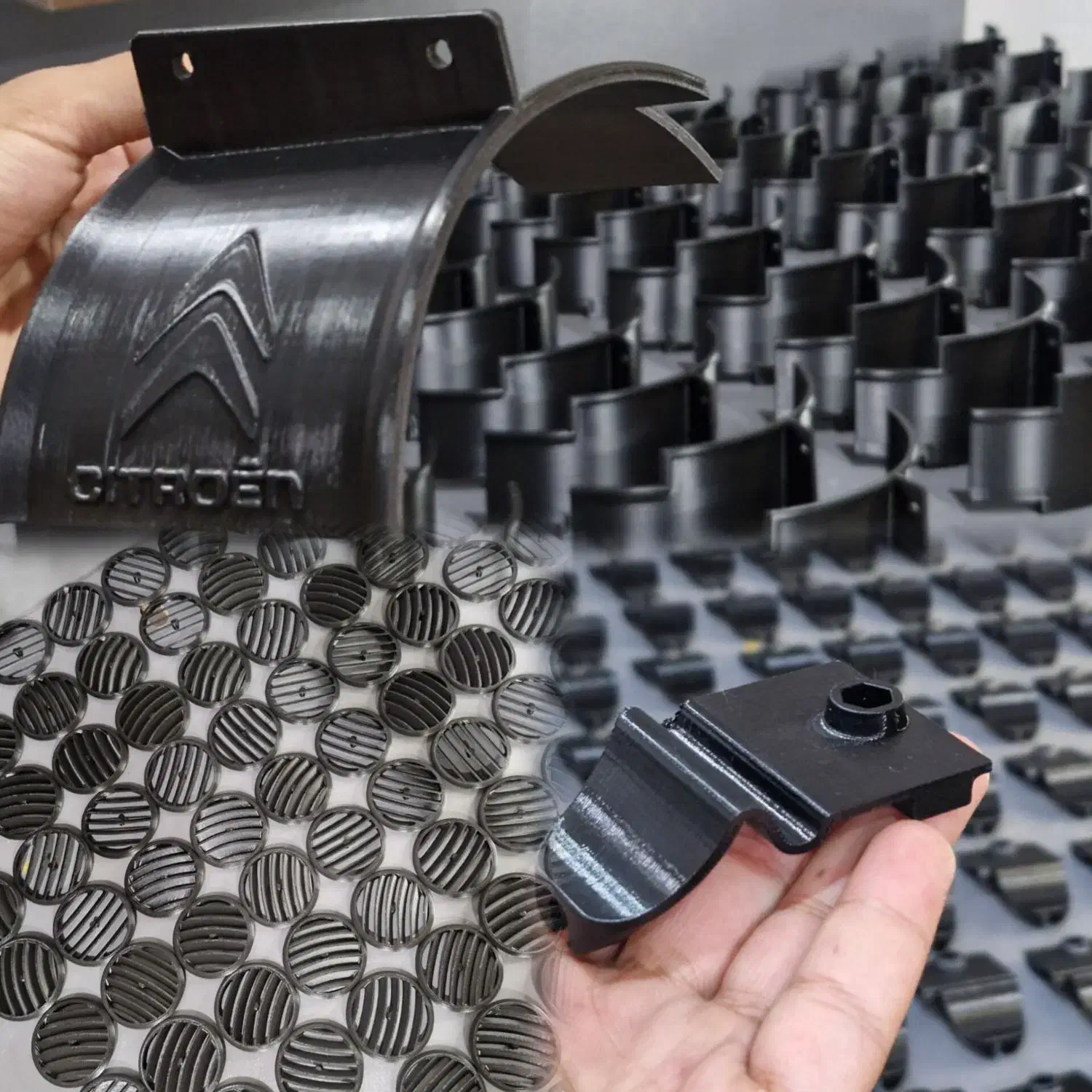 تولید قطعات پلاستیکی تیراژ محدود/ پرینت سه بعدی|قطعات یدکی و لوازم جانبی|کاشان, قطب راوندی|دیوار