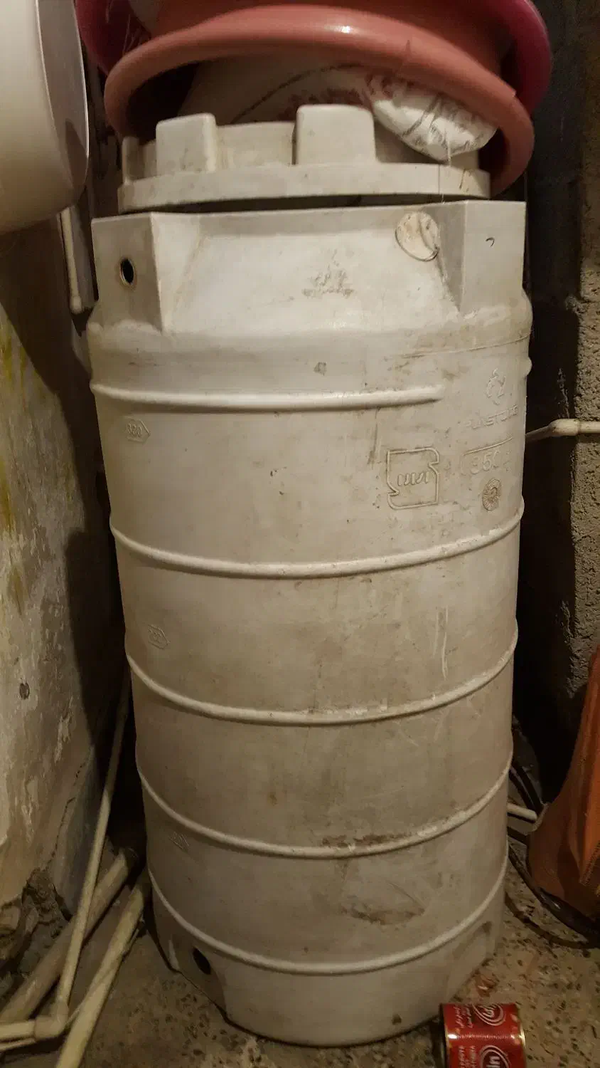 منبع اب ۳۵۰لیتری|مصالح و تجهیزات ساختمان|رشت, دروازه لاکان|دیوار