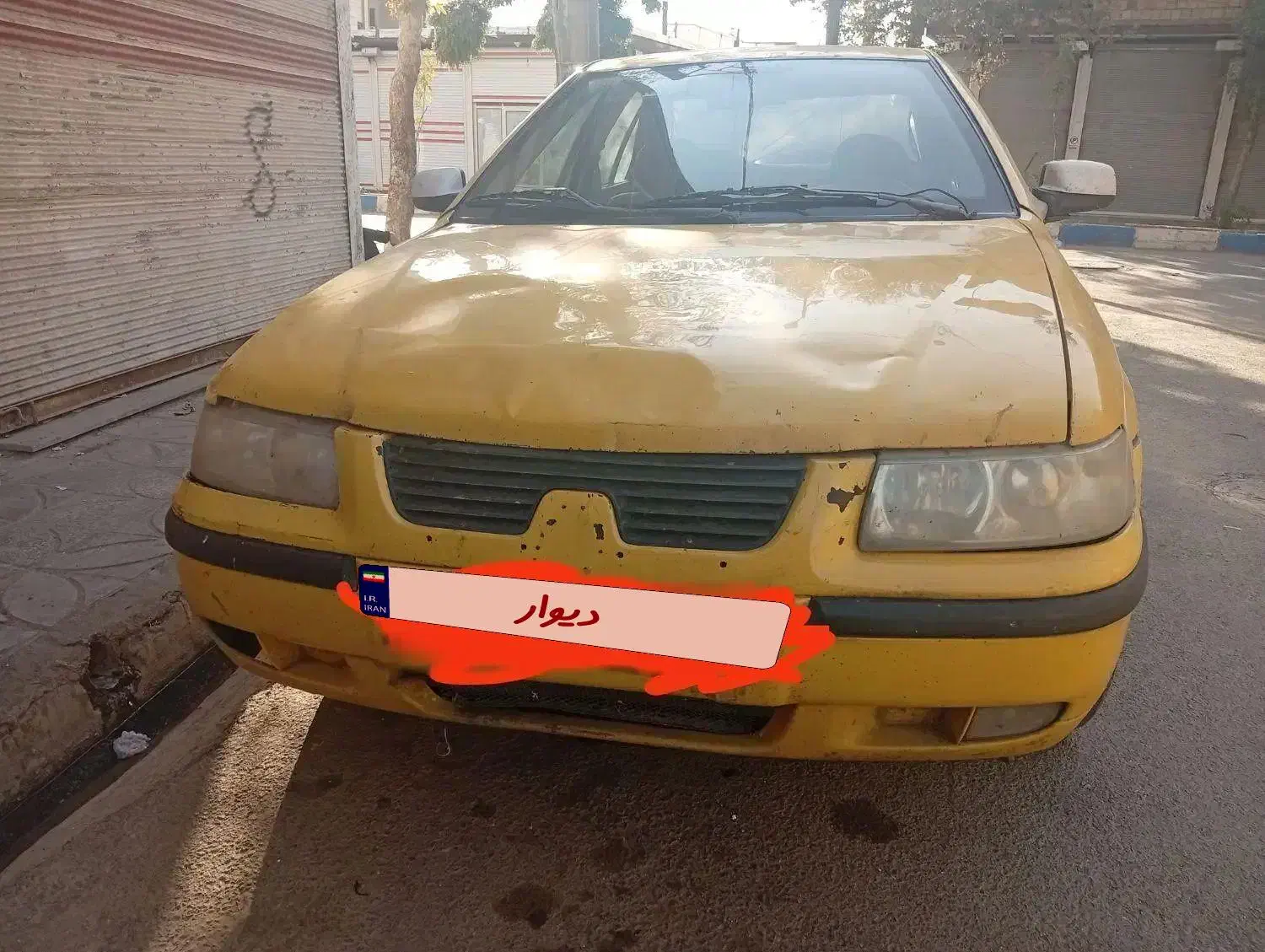 سلام تاکسی ع مدل ۱۳۸۳ فقط صافکاری نقاشی دورنگ|خودرو سواری و وانت|اسدآباد, |دیوار