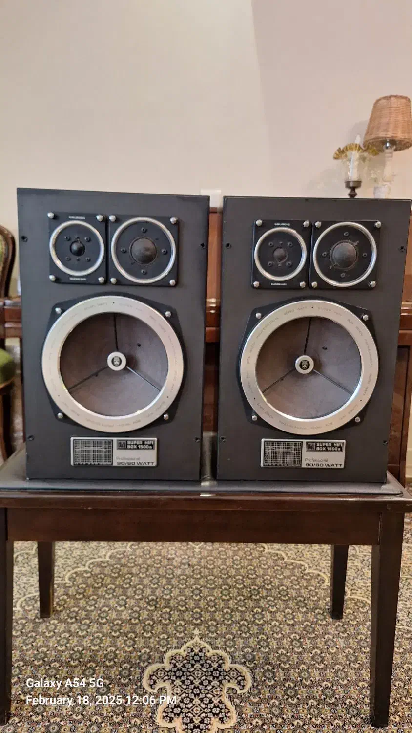 اسپیکر المانی گروندیک box1500a|سیستم صوتی خانگی|تهران, فلسطین (میدان انقلاب)|دیوار