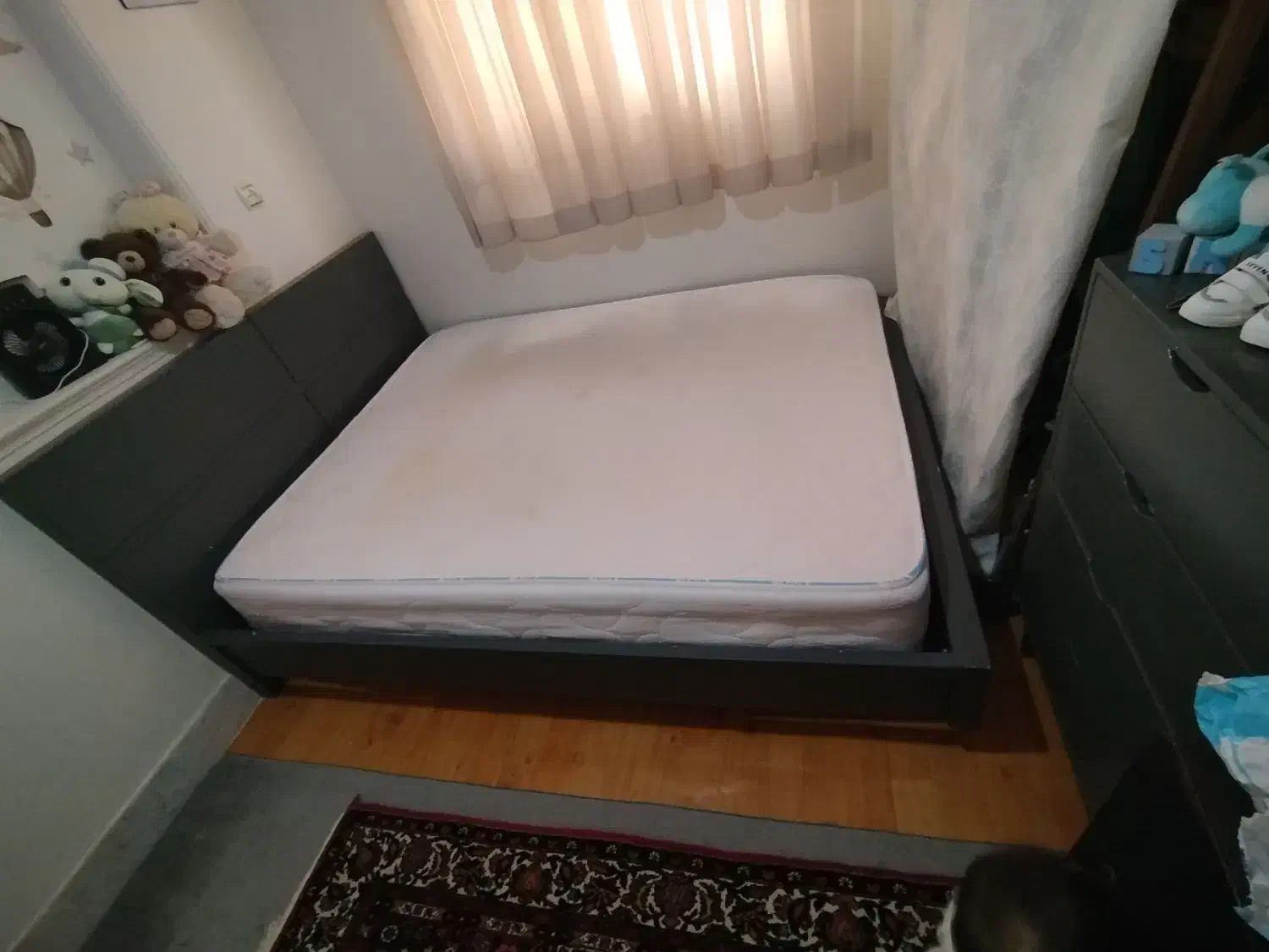 تخت خواب دو نفره با تشک و جک|تخت و سرویس خواب|قم, بلوار امین و ساحلی|دیوار