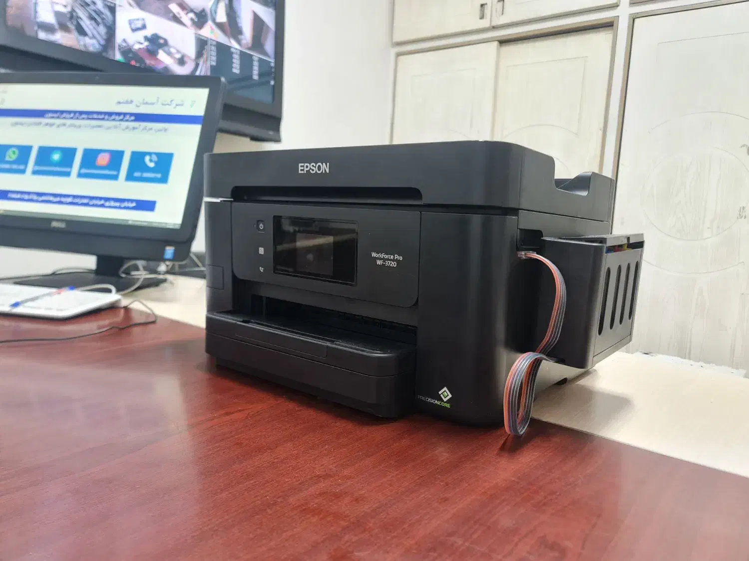 پرینتر رنگی اپسون WF-3720|پرینتر، اسکنر، کپی، فکس|تهران, چهارصد دستگاه|دیوار