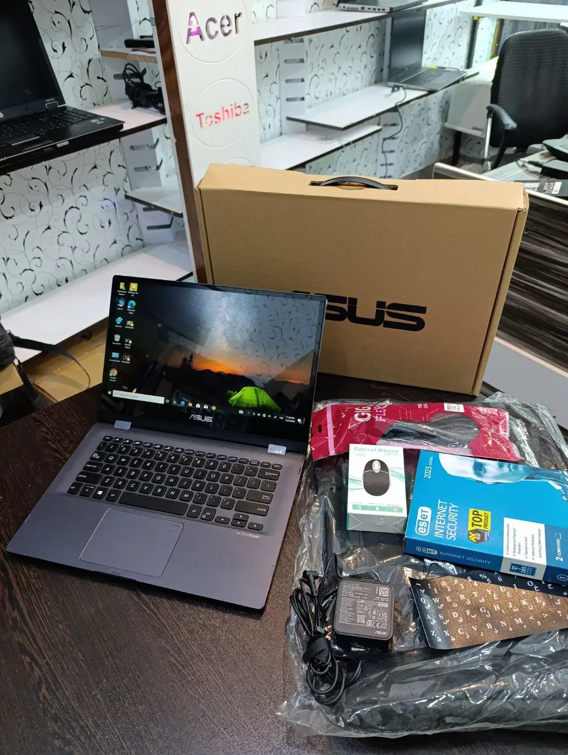 لپتاپ ایسوس مهندسی رم16 zenbook تاچ قلم نوری|رایانه همراه|شهرکرد, |دیوار