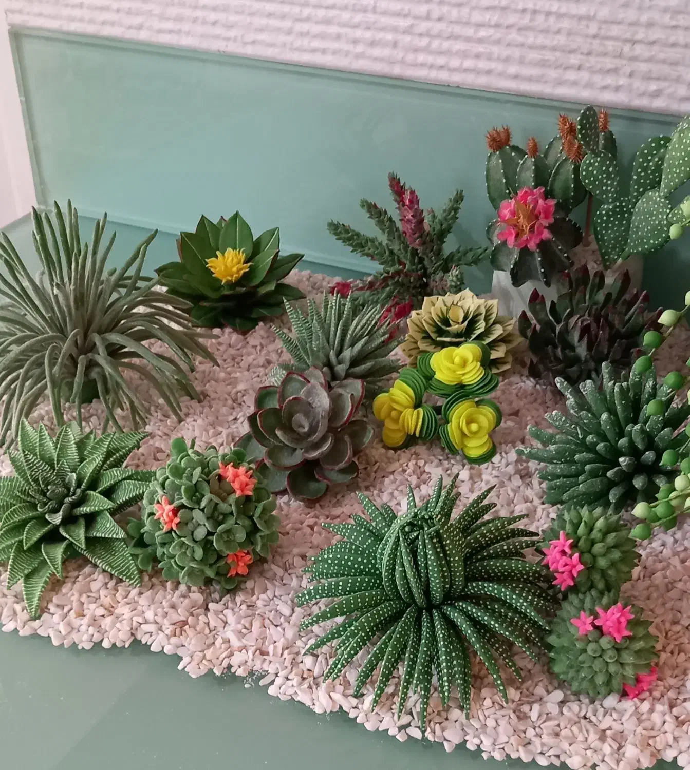 کاکتوسهای خمیری زیبا|گل مصنوعی|تهران, اختیاریه|دیوار