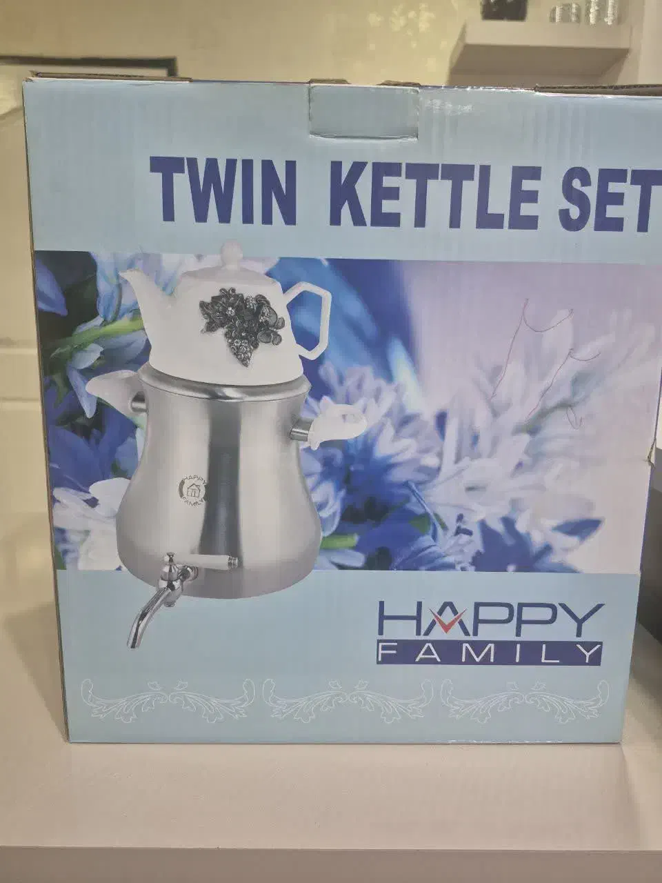 ست قوری و کتری نو|قوری، کتری، قهوه‌ساز دستی|نجف‌آباد, باغ ملی|دیوار