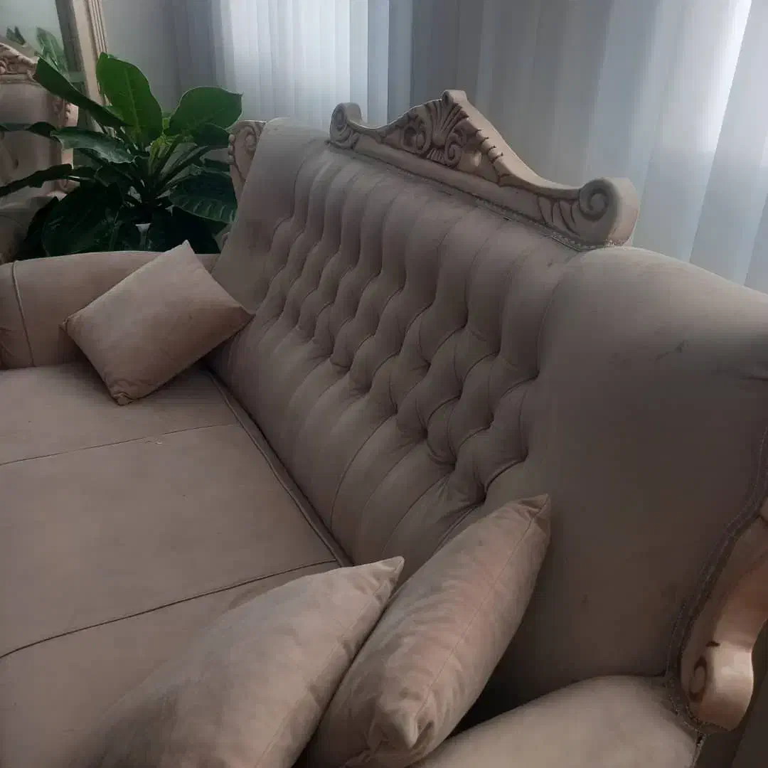 ست مبل ۷ نفره با میز و عسلی و بوفه|مبلمان خانگی و میز عسلی|تهران, تختی|دیوار