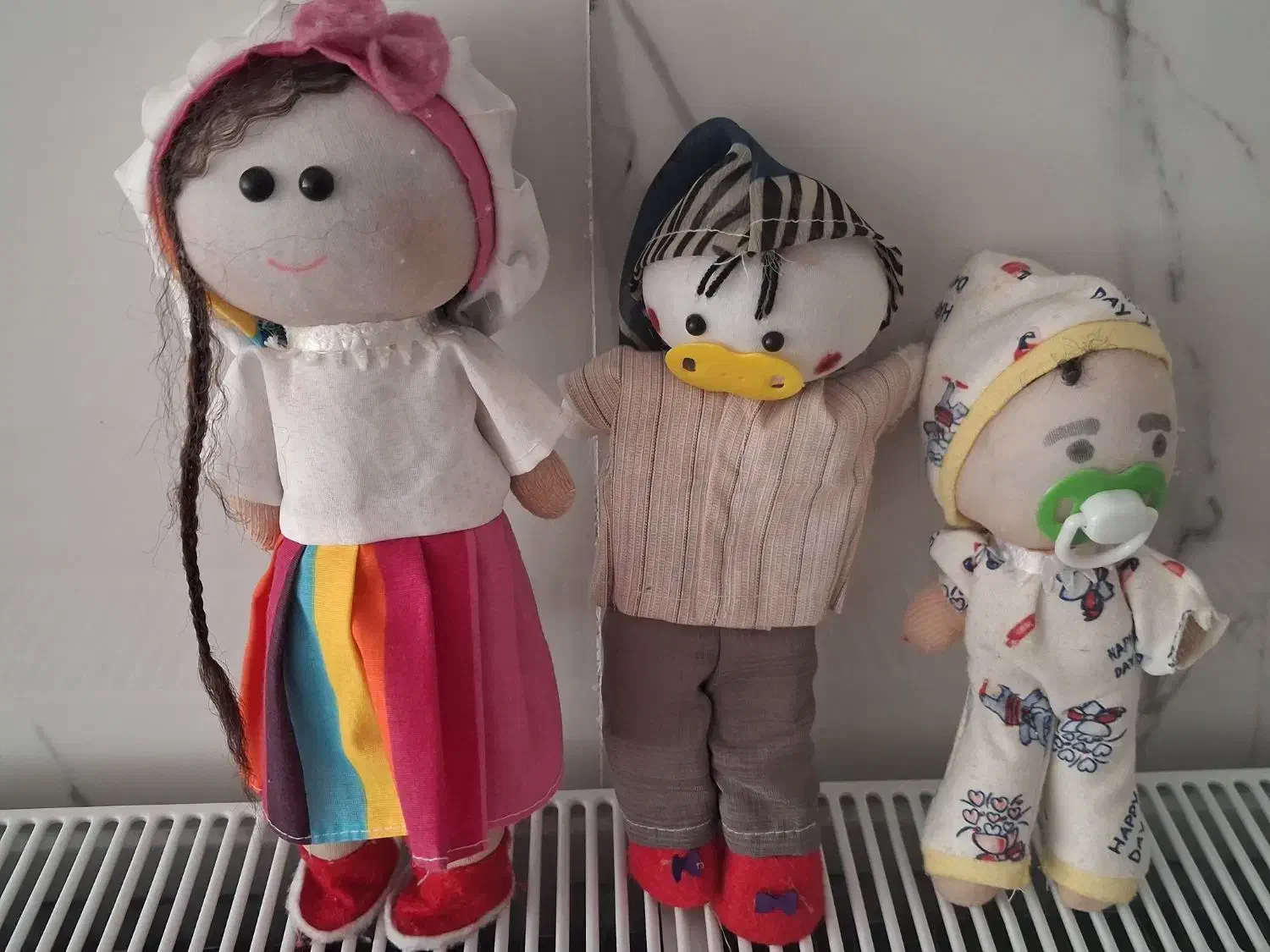 سه عدد عروسک پارچه ای سالم|اسباب‌‌بازی|اسکو, |دیوار