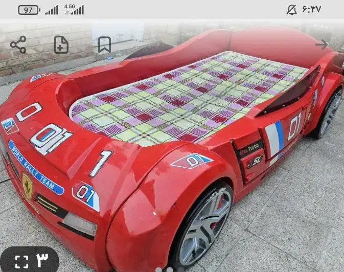 تخت ماشینی|تخت و سرویس خواب|اهواز, نبوت|دیوار