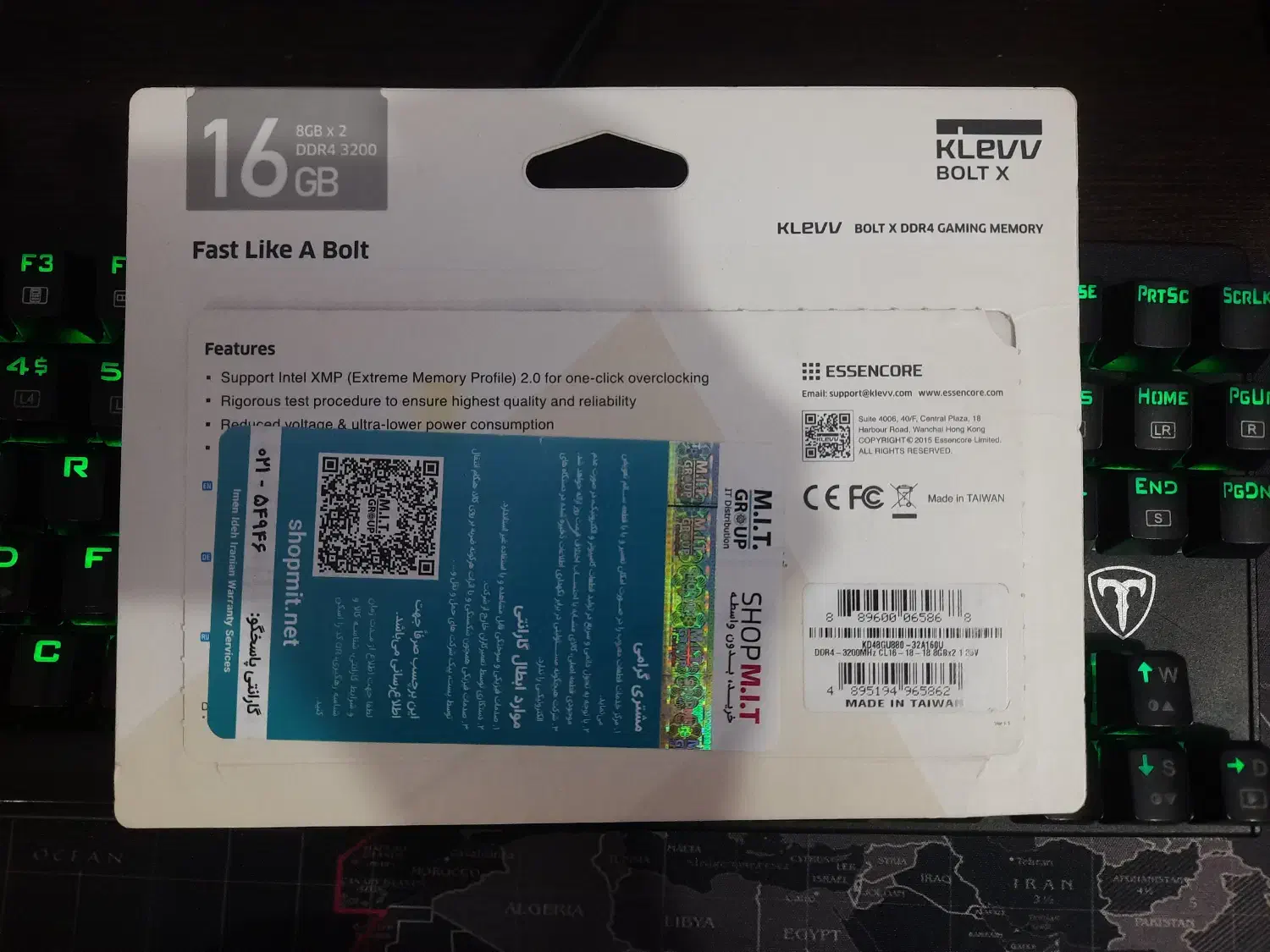 رم 16 گیگ 3200|قطعات و لوازم جانبی رایانه|رفسنجان, |دیوار