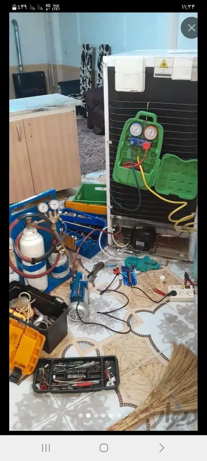 تعمیرات یخچال در منزل|خدمات پیشه و مهارت|شوش, |دیوار