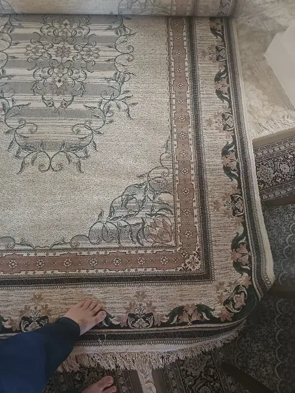 فرش ماشین کار کرده ۶ متری|فرش|نوشهر, |دیوار