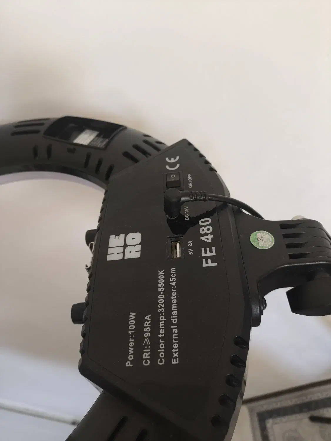 رینگ لایت هیرو همراه با سه پایه|دوربین عکاسی و فیلمبرداری|کرج, مصباح|دیوار