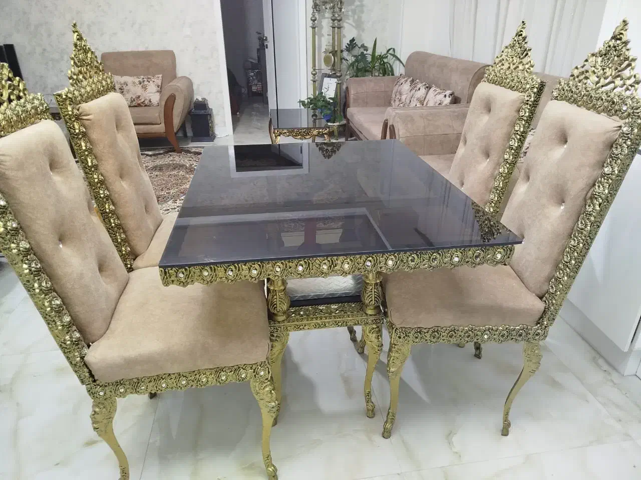 ست ناهار خوری|میز و صندلی غذاخوری|بروجن, |دیوار