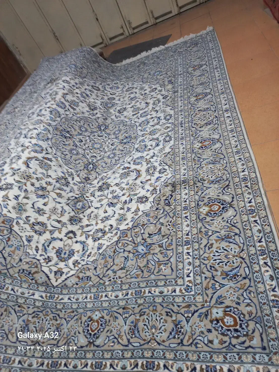 فرش جفت دستباف اردکان 9متری درحد نو|فرش|اصفهان, نقش جهان|دیوار