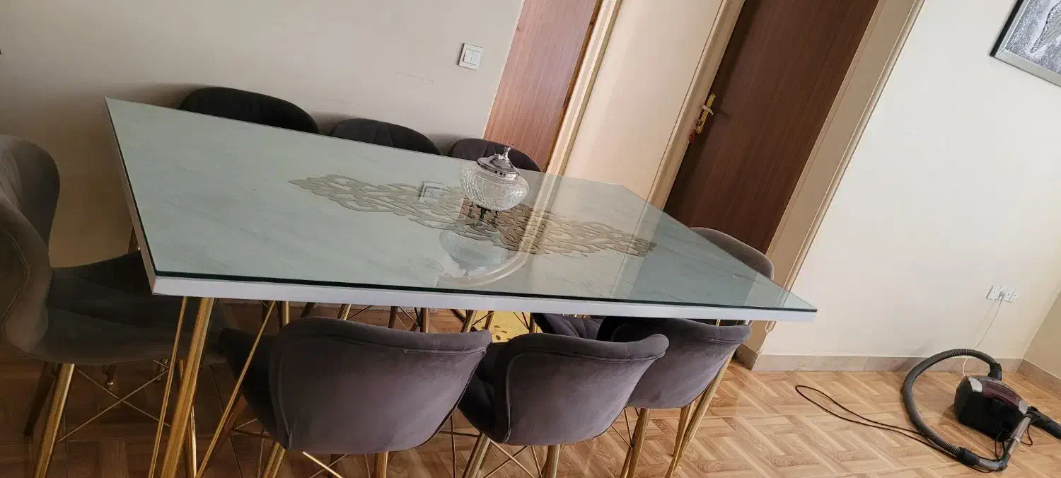 میز ناهارخوری ۸نفره|میز و صندلی غذاخوری|ری, جوانمرد قصاب|دیوار