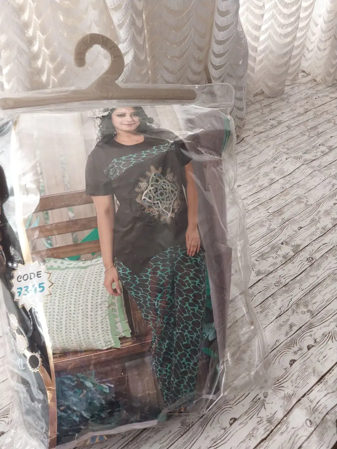 ست تیشرت شلوار ترک سایز بزرگ زنانه|لباس|رودهن, |دیوار