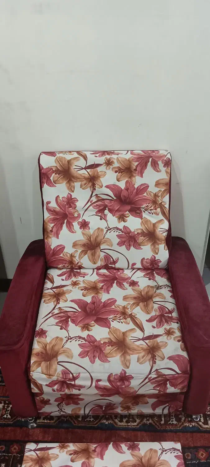 مبل تک نفره 2 عدد|مبلمان خانگی و میز عسلی|تهران, حکیمیه|دیوار