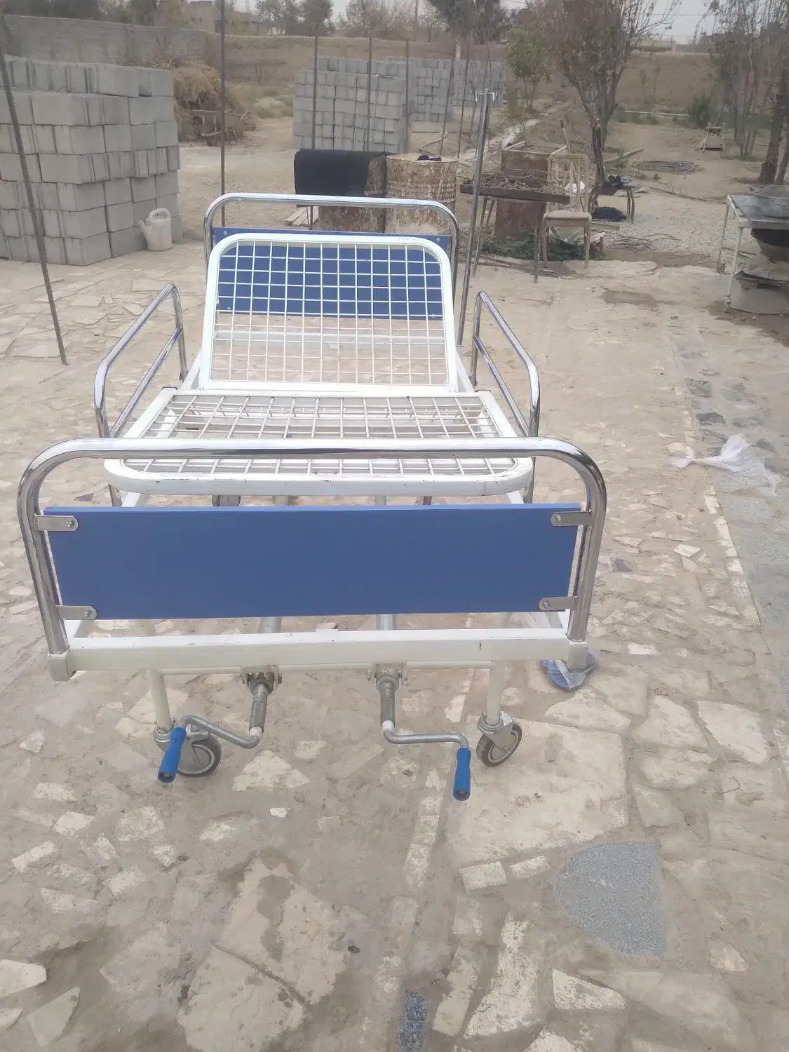 تخت بیمار بادشکن نووکمکار|تخت و سرویس خواب|ورامین, قويينک زهری|دیوار