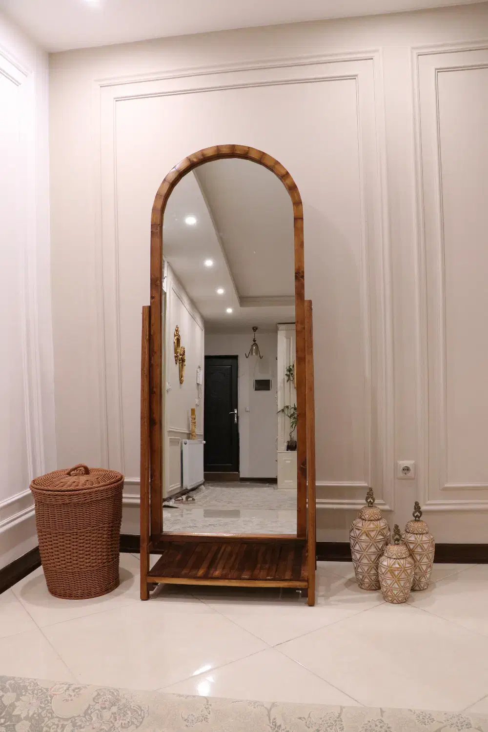 قاب اینه چوبی|آینه|اراک, |دیوار