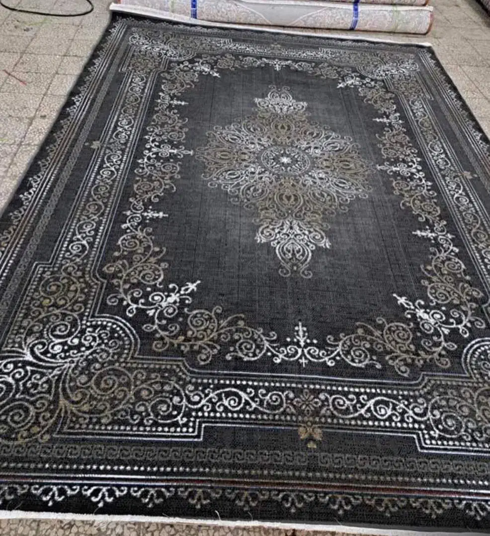 فرش منیریه طرح ابریشم|فرش|شیراز, شهرک گلها|دیوار