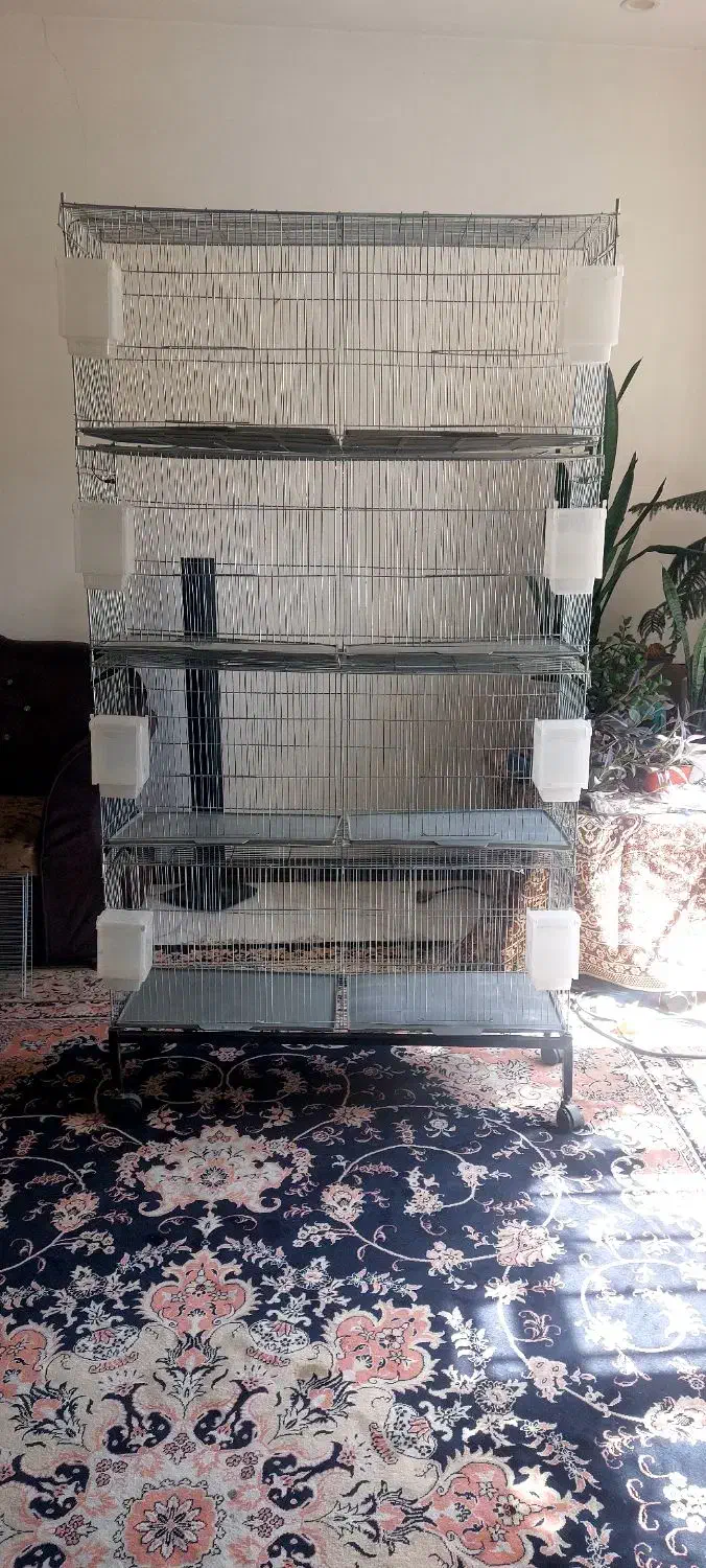 قفس پرون،قفس پژاوند 1033 قفس خورشیدی پایه قفس لانه|لوازم جانبی حیوانات|اندیشه, اندیشه فاز ۱|دیوار