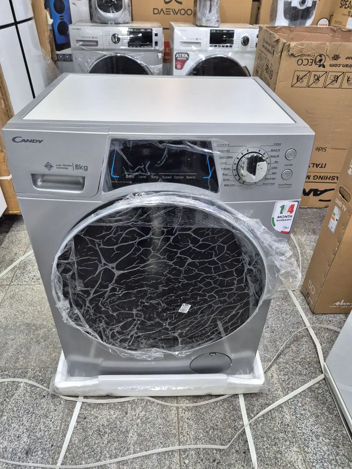 لباسشویی ۹ کیلویی کندی 946 اکبند|ماشین لباسشویی و خشک‌کن لباس|مشهد, توس (بلوار توس)|دیوار