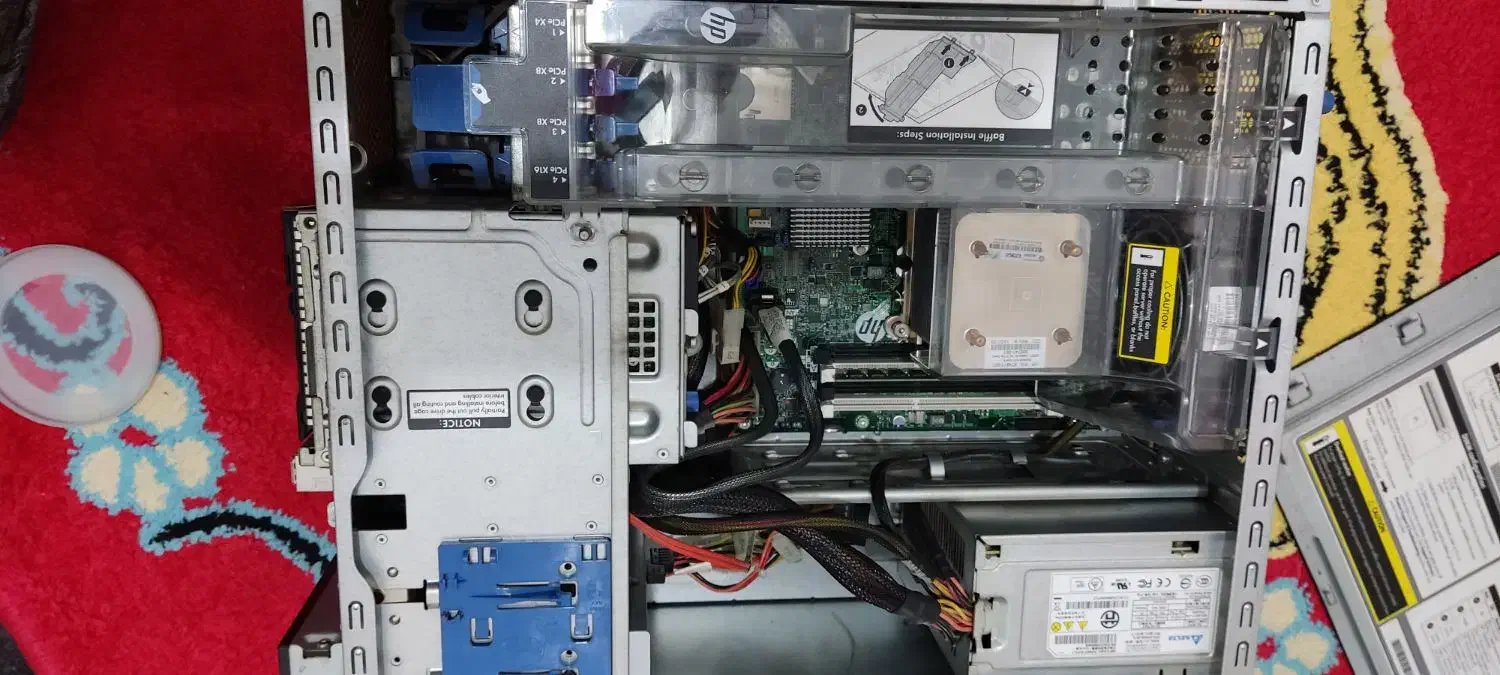 کیس رسیورhp فوق سنگین حرفه ای|رایانه رومیزی|اهواز, فتح|دیوار