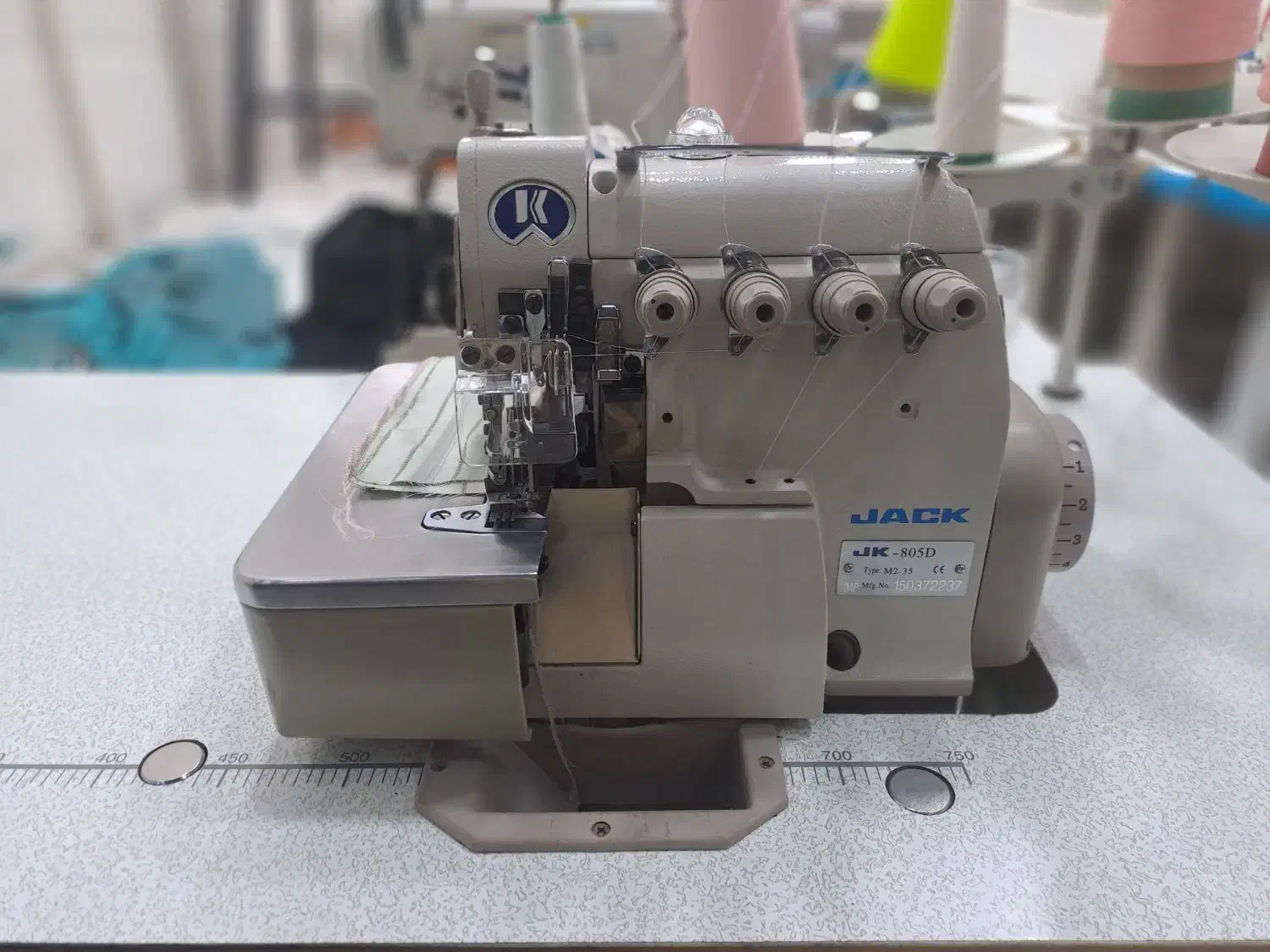 چرخ زیگزال پنج نخ دینام سرخود جک مدل 805|چرخ خیاطی و ریسندگی|قرچک, مهدیه|دیوار