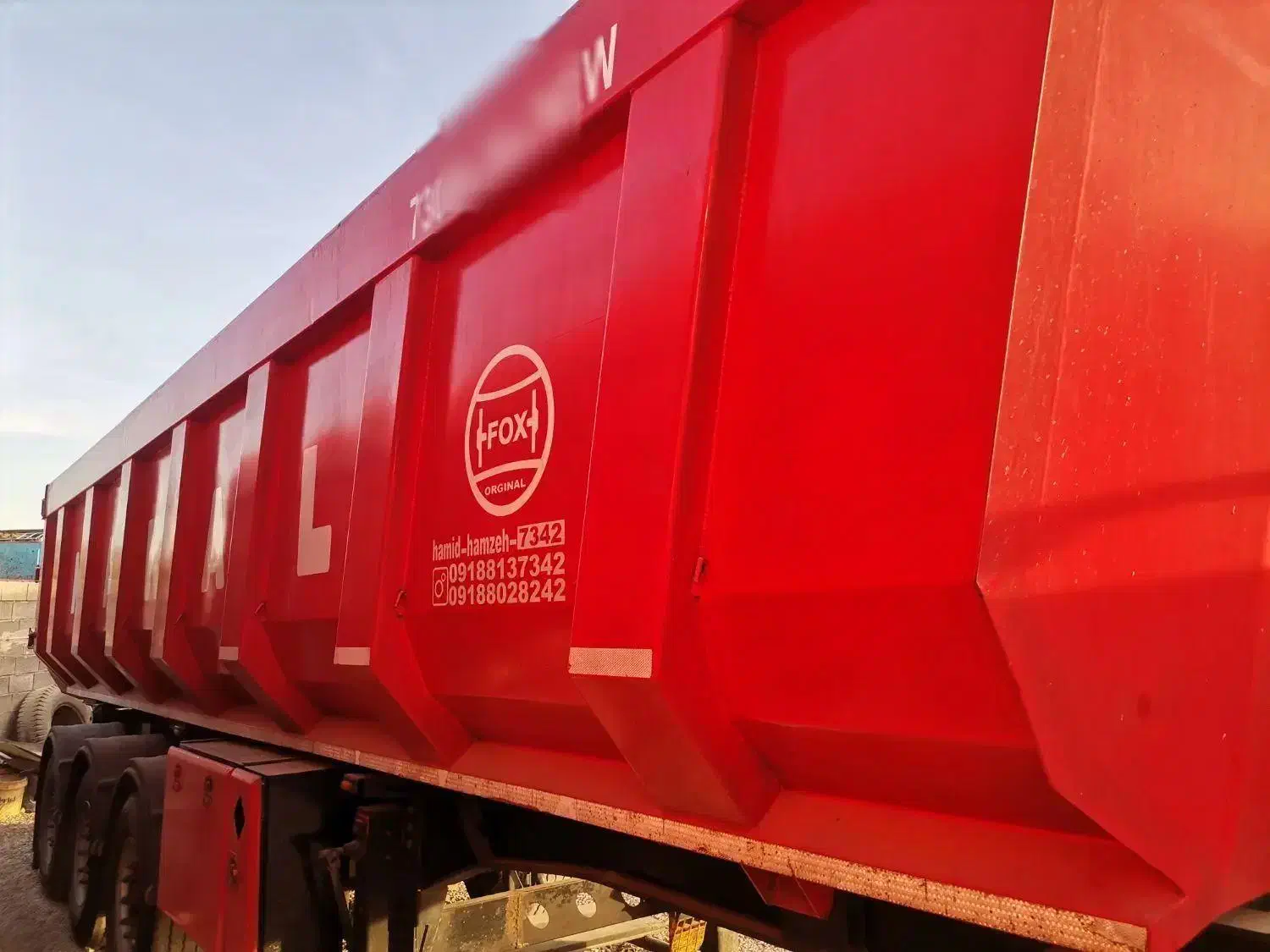 تریلی کمپرسی سه محور|خودرو سنگین|ابرکوه, |دیوار