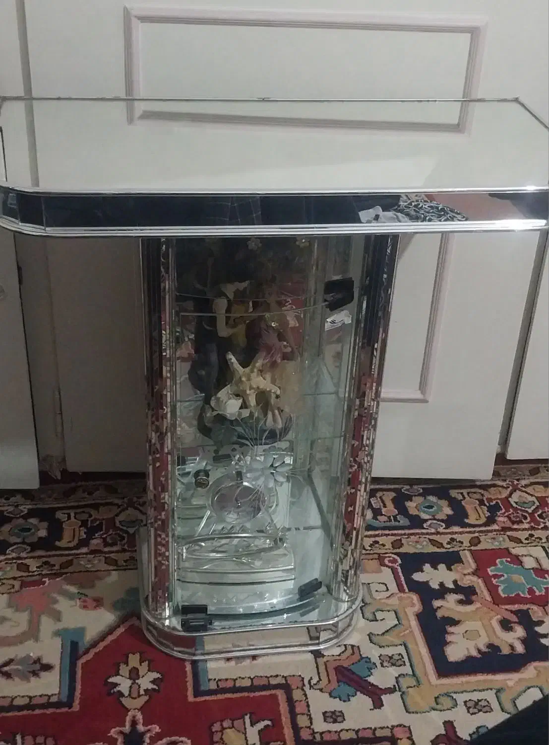 میز آینه ای|بوفه، ویترین، کنسول|اهر, |دیوار