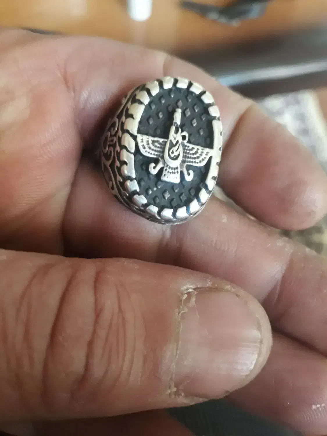 انگشترنقره ۹۲۵|جواهرات|اردبیل, |دیوار