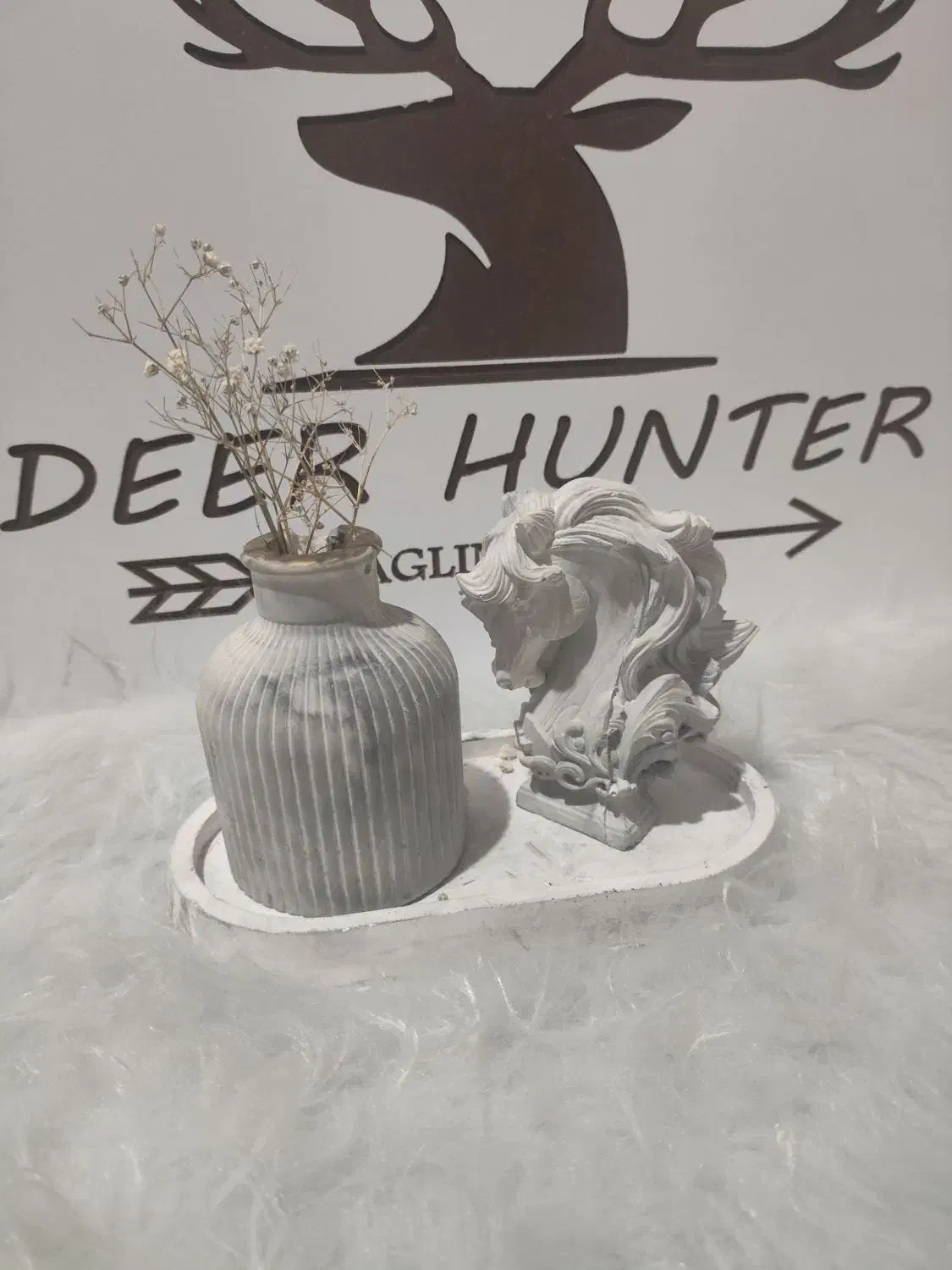 ست اقتصادی با نماد سال اسب(سنگ مصنوعی)|صنایع دستی و سایر لوازم تزئینی|تهران, شهرک ولیعصر جنوبی|دیوار