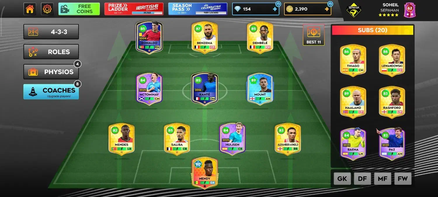 اکانت دریم لیگ|کنسول، بازی ویدئویی و آنلاین|اصفهان, ولدان|دیوار