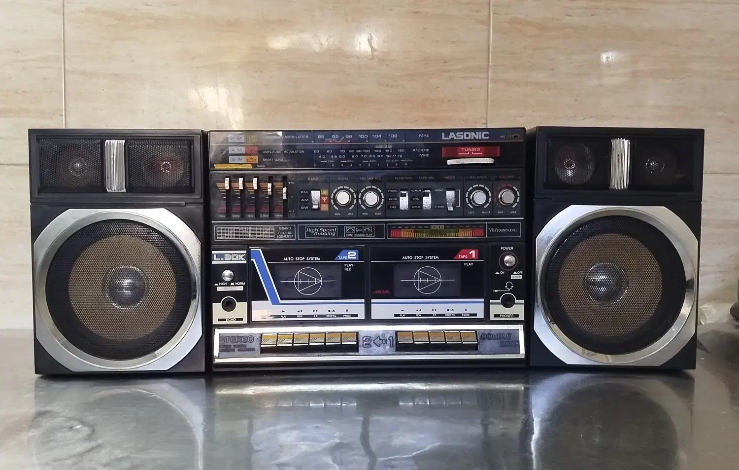 رادیو ضبط لاسونیک|سیستم صوتی خانگی|بروجرد, |دیوار